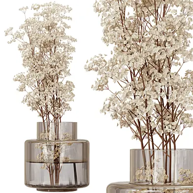 Bouquet of Flowers - in a glass vase