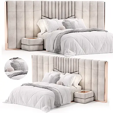 PRISMA X Double Bed by GRILLI
