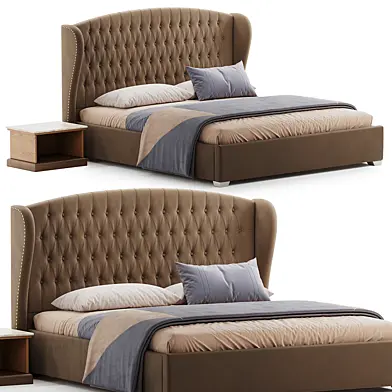Salvador Upholstered King Size Bed