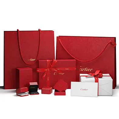 Cartier - set of packaging boxes