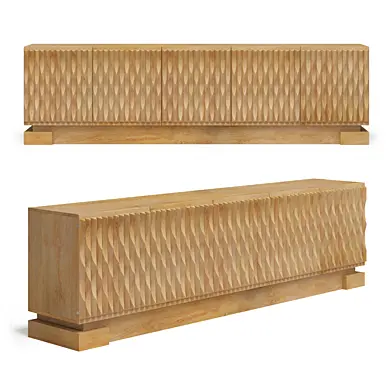 Brutalist sideboard/credenza 1970