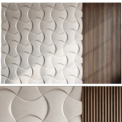 Modern 3d Wall Panel 37