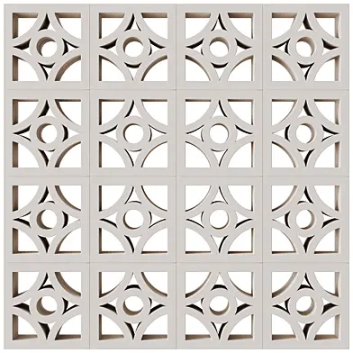 Modular Wall 17 Starlight White by Tesselle