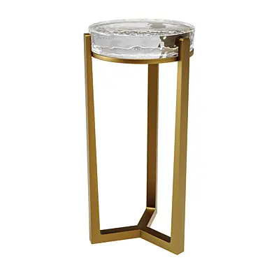 Приставной столик Molten Clear Glass от ATKINandTHYME