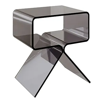 Acrylic Side Table - 3 Color Options