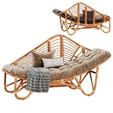 Positano Rattan Indoor/Outdoor Chaise Lounge