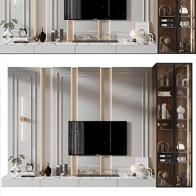 TV shelf 0778