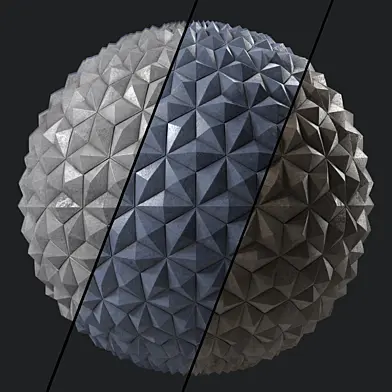 Stone Wall Materials 96- Slat Stone walls | Pbr 4k Seamless