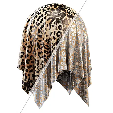 2 Animal skin pattern fabric material -V.02