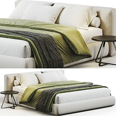 Amos Boucle Bed