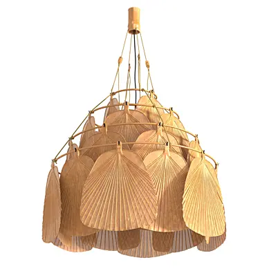 Ingo Maurer San Ju ceiling lamp Uchiwa series