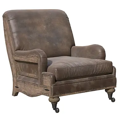 Deconstructed English Roll Armchair