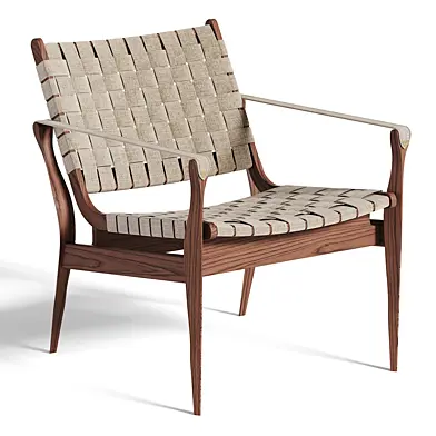 Dilan Leather Safari Chair