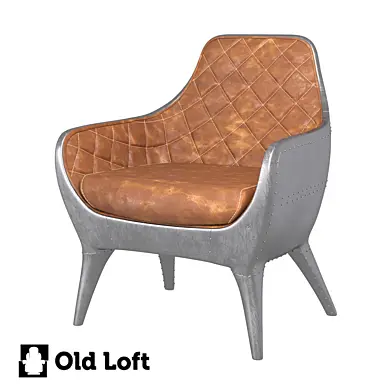 ОМ Кресло Epic Aluminum and Quilted Leather