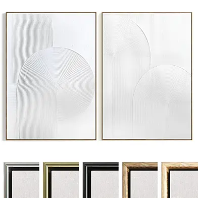 Plaster Two Photo Frame D-627