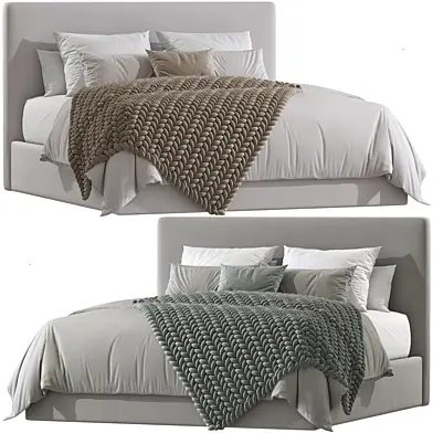Двуспальная кровать Beck Platform Beds №195