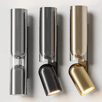 Clash Applique Penta Wall Lamps