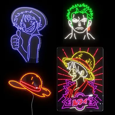 One Peace neon light