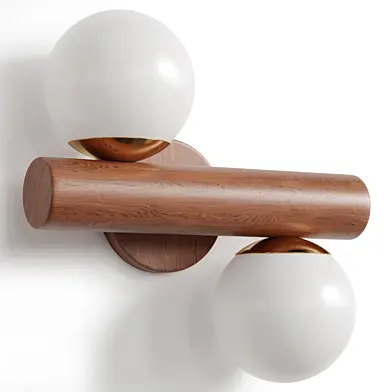 Modern Wood Wall Lamp