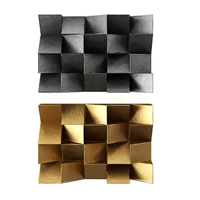 Wallmount Triangle relief art