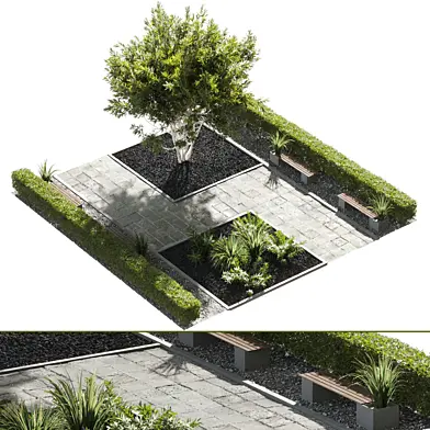 Town Square Landscape 15