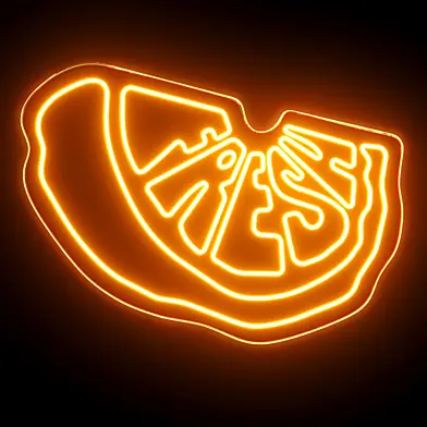 Fresh Fruit Neon Sign