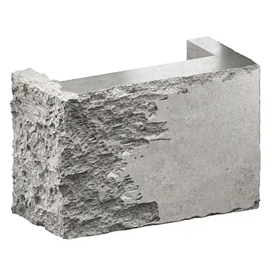 reception desk made of concrete 1