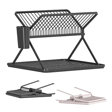 Sinkside collapsible dish