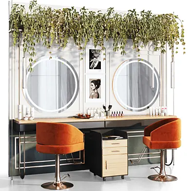 Beauty salon light theme