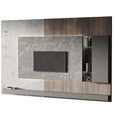 tv wall set 034