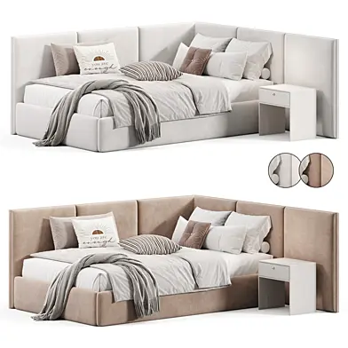 Modern Corner kids bed