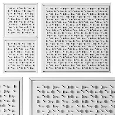 Art with origami circles