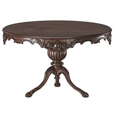 benjamin randolph french round entrance table  art 732