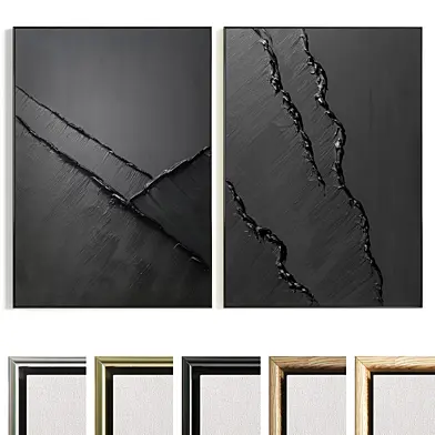 Plaster Two Photo Frame D-662