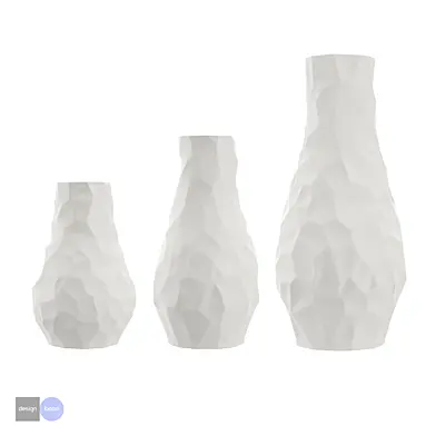 OM_Ваза для сухоцветов Printed Art, Stone, Designboom