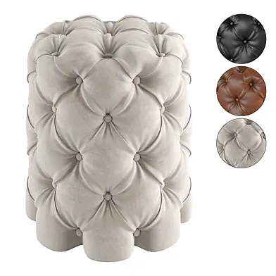 Bur Small Pouf