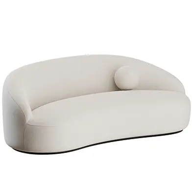 Margas LC4 Curved Sofa by &Tradition