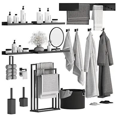 Bathroom set 07/ Декоративный набор для санузла