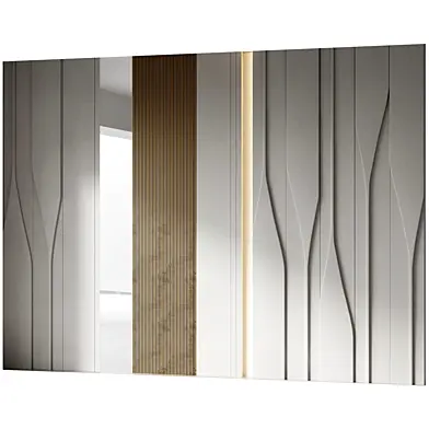 Decorative wall panel composition set 11
