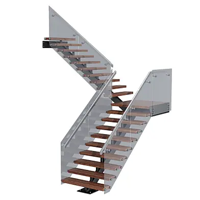China Manufacturer Straight Staircase Design