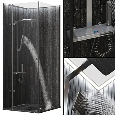 Corner shower 001