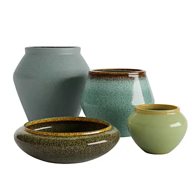 Glazed Ceramic Planters