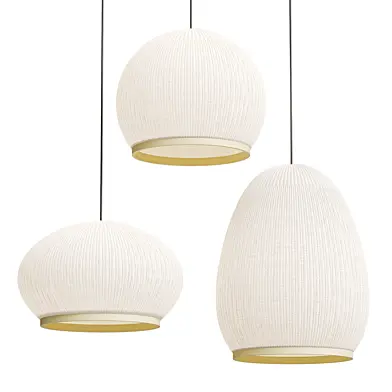 Vibia fabric pendant lamp
