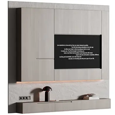 tv wall set 16