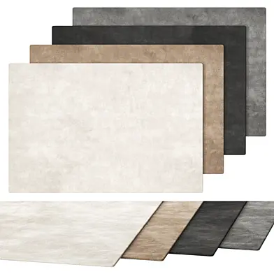 Basic simple carpet with multiple colors