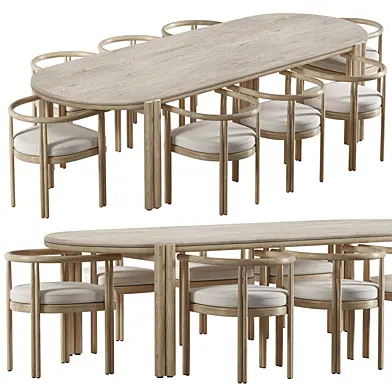 Cove Teak Dining Chair and Table