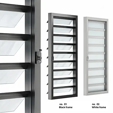 Jalousie window