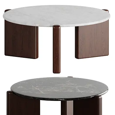 Santoro Round Coffee Table Журнальный стол by CB2