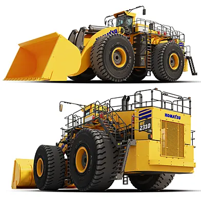 KOMATSU WE2350 Погрузчик на колесах для открытых горных пород