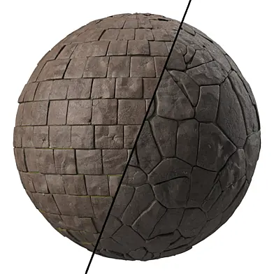 Stone Wall Materials 114- Pbr 4k Seamless